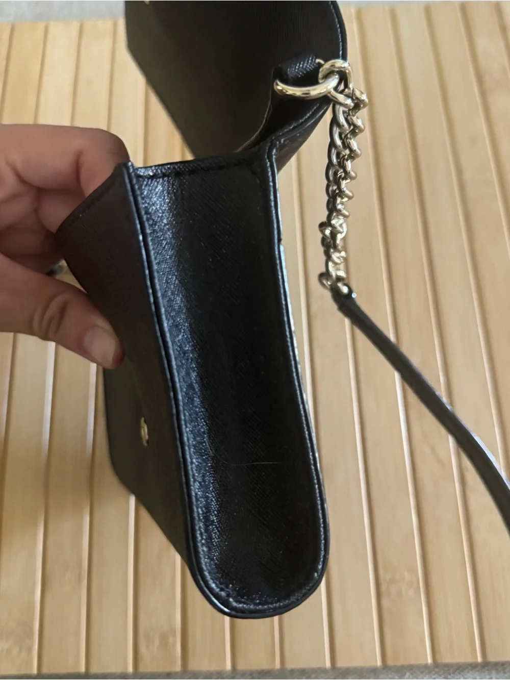KATE SPADE Cedar Street Cami Crossbody Bag Black Women Size Small Everyday